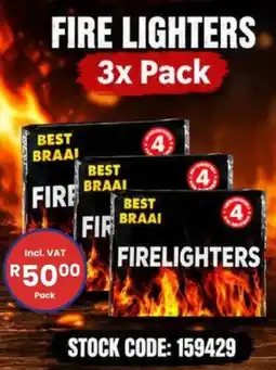 Africa Cash and Carry Best Braai Firelighters offer