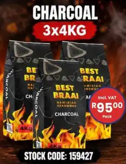 Africa Cash and Carry Best Braai Charcoal offer