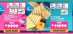 Game 65 4K QLED Smart Google TV (65Q6G) offer