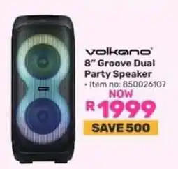Game Volkano 8 Groove Dual Party Speaker offer