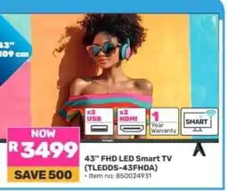 Game 43 FHD LED Smart TV offer