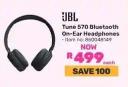 Game JBL Tune 570 Bluetooth On-Ear Headphones offer