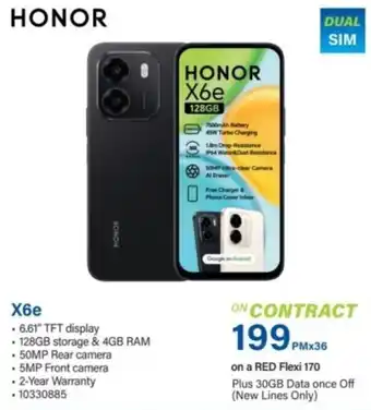 HONOR X6e