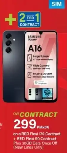 Incredible Connection Samsung Galaxy A16 offer
