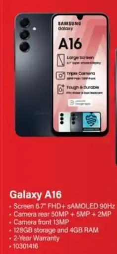 Incredible Connection Samsung Galaxy A16 offer