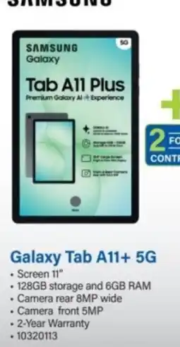 Incredible Connection SAMSUNG Galaxy Tab A11 Plus offer