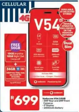 Pick n Pay Vodacom V54 32GB offer