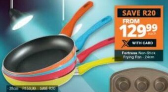 Fortress Non-Stick Frying Pan 24cm