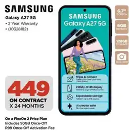 HiFi Corp SAMSUNG Galaxy A27 5G offer