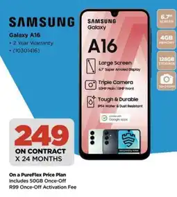 HiFi Corp SAMSUNG Galaxy A16 offer