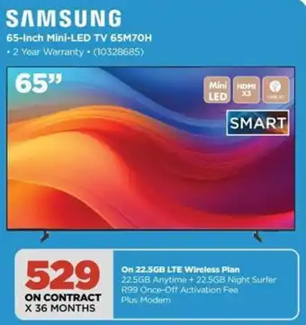 SAMSUNG 65-Inch Mini-LED TV 65M70H