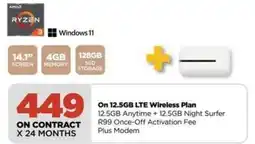 HiFi Corp AMD Ryzen 3 Windows 11 Laptop offer