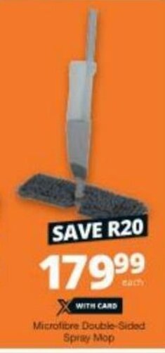 Checkers Hyper Microfibre Double-Sided Spray Mop offer