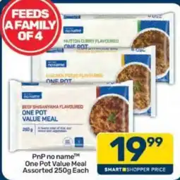 Pick n Pay PnP no nameTM One Pot Value Meal Assorted offer