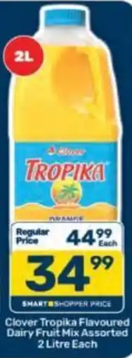 Pick n Pay Clover Tropika Flavoured Dairy Fruit Mix Assorted offer