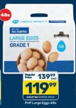 Pick n Pay no name Large Eggs offer