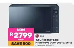 Game LG 42 L Neochef Solo Microwave Oven offer