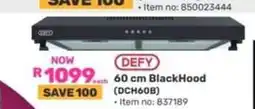 Game DEFY 60 cm BlackHood (DCH60B) offer