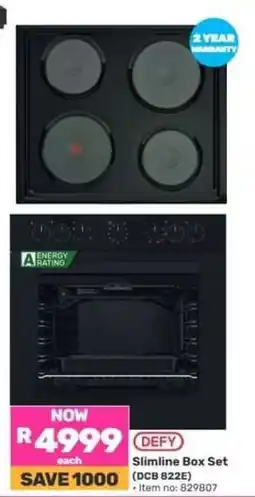 Game Defy Slimline Box Set DCB 822E offer