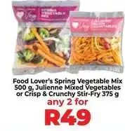 Food Lover's Market Spring vegetable mix or mixed vegetables offer