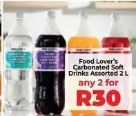 Food Lover's Market Carbonated soft drinks offer