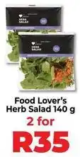 Food Lover's Market Herb salad offer