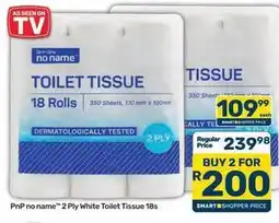 Pick n Pay Toilet tissue offer