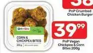 Pick n Pay Vegan chickpea & corn bites offer