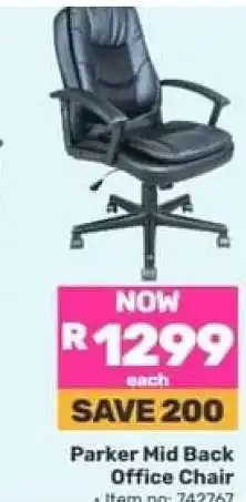 Game Parker Mid Back Office Chair offer