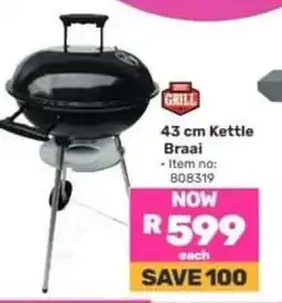 Game 43 cm Kettle Braai offer