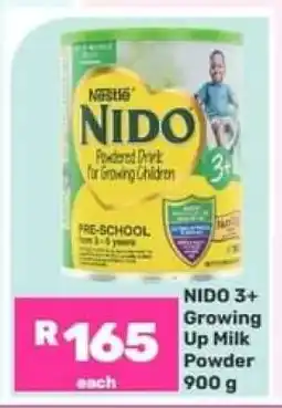 Game NIDO 3+ Growing Up Milk Powder 900 g offer