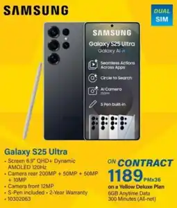 Incredible Connection SAMSUNG Galaxy S25 Ultra offer