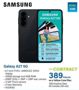 Incredible Connection SAMSUNG Galaxy A27 5G offer