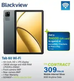 Incredible Connection Blackview Tab 60 Wi-Fi offer
