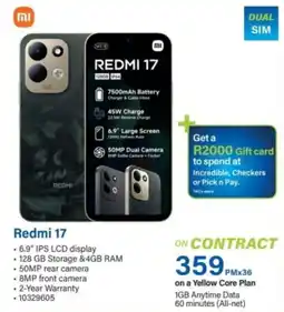 Incredible Connection Redmi 17 offer