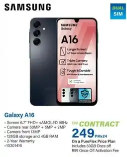 Incredible Connection SAMSUNG Galaxy A16 offer