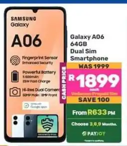 Game Samsung Galaxy A06 offer