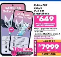 Game Galaxy A37 256GB Dual Sim Smartphone offer