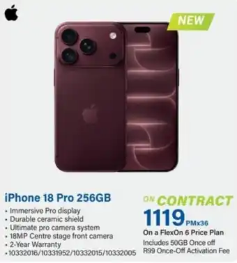 IPhone 18 Pro 256GB