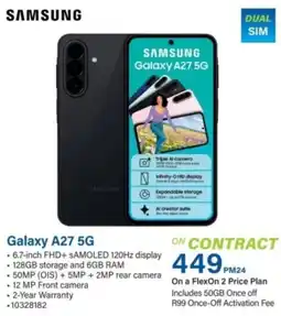 Incredible Connection SAMSUNG Galaxy A27 5G offer