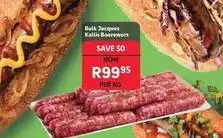 Makro Boerewors offer