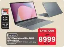 Makro Lenovo - ideapad slim 3 amd athlon laptop offer