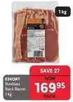 Makro Eskort - rindless back bacon offer
