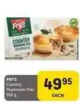 Makro Fry's - country mushroom pies offer