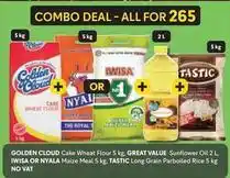 Makro Iwisa - cake wheat flour, sunflower oil, maize meal, long grain parboiled rice offer