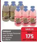 Makro Parmalat - steri stumple flavoured long life milk offer