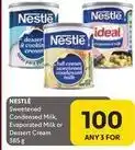 Makro Nestlé - sweetened condensed milk, evaporated milk or dessert cream offer
