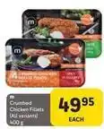 Makro Crumbed chicken fillets offer