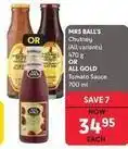 Makro All gold - chutney or tomato sauce offer