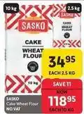 Makro Sasko - cake wheat flour offer